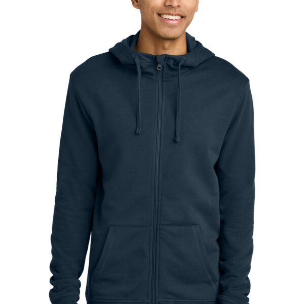 Organic Cotton Fleece Full Zip Hoodie Thumbnail