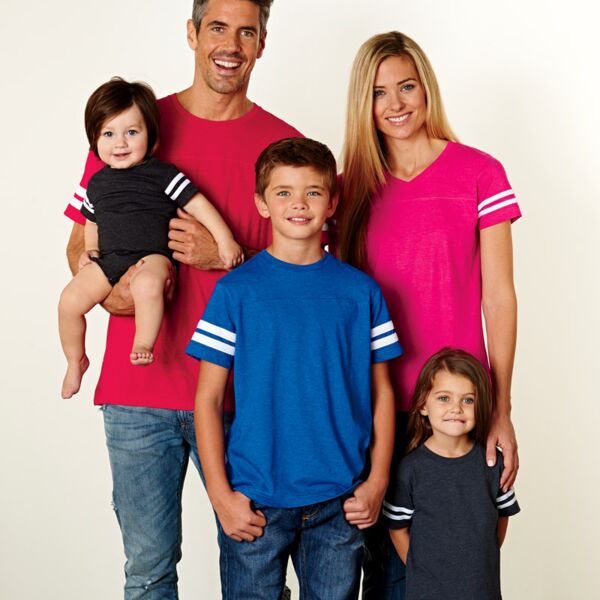 Rabbit Skins Rabbit Skins Toddler Fine Jersey Football T-Shirt 3037 Rabbit Skins Toddler Fine Jersey Football T-Shirt Thumbnail